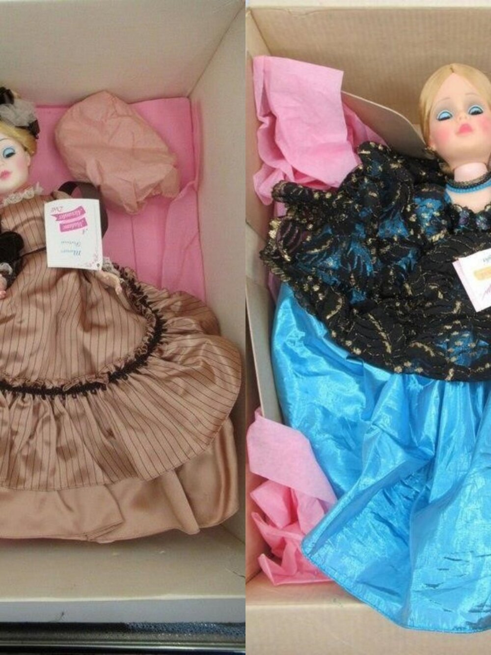 Lot of 2 Madame Alexander Dolls 20" - Manet #2225 Jacqueline #2256